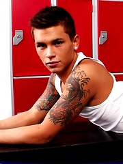 Seth Knight in a locker room, Added: 2013-11-29 by UK Hot Jocks